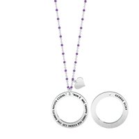 Collana Kidult Donna Philosophy in Acciaio 751033 - 751033